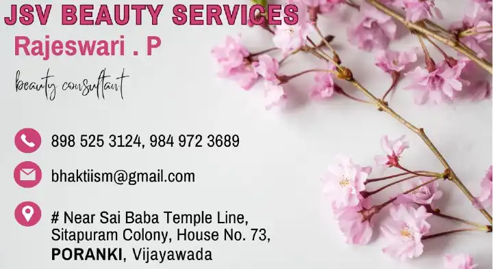 JSV Beauty Services in Poranki