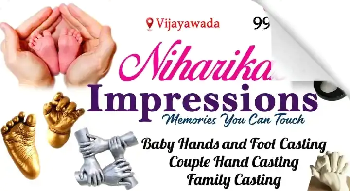 3D Casting For Baby Hands And Leg Impressions in Vijayawada (Bezawada) : Niharikas Impressions in Sriram Nagar
