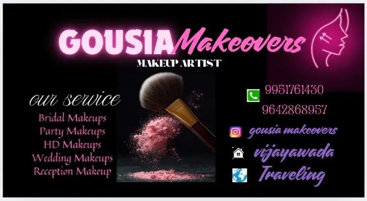 Gousia Makeover (Makeup Artist) in Tadepalli