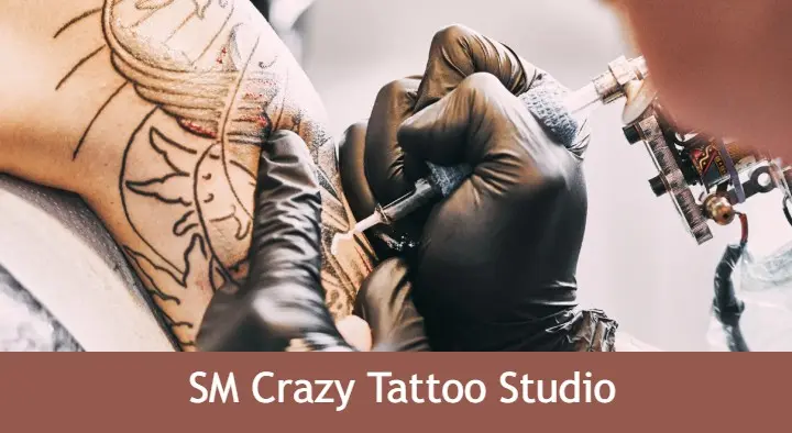Sm Crazy Tattoo Studio in Ntr complex, Vijayawada