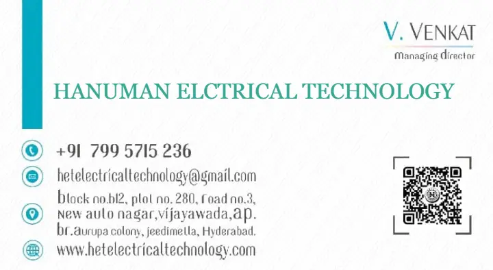 Hanuman Electrical Technology in New Auto Nagar, Vijayawada