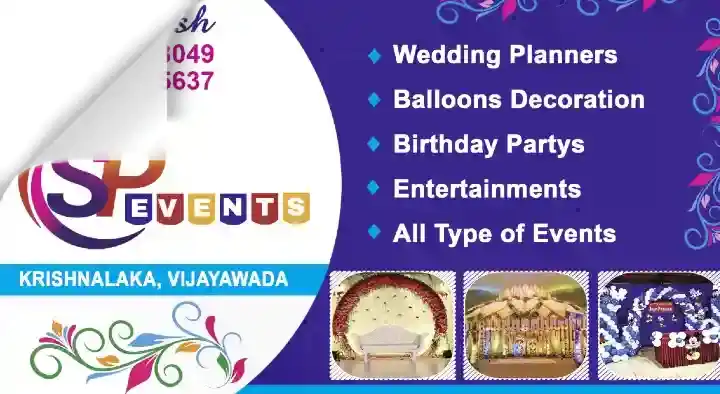 Event Planners in Vijayawada (Bezawada) : SP Events in Krishna Lanka