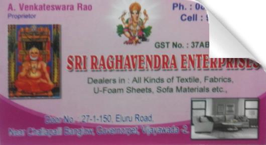 Sri Raghavendra Enterprises in Governerpet, Vijayawada