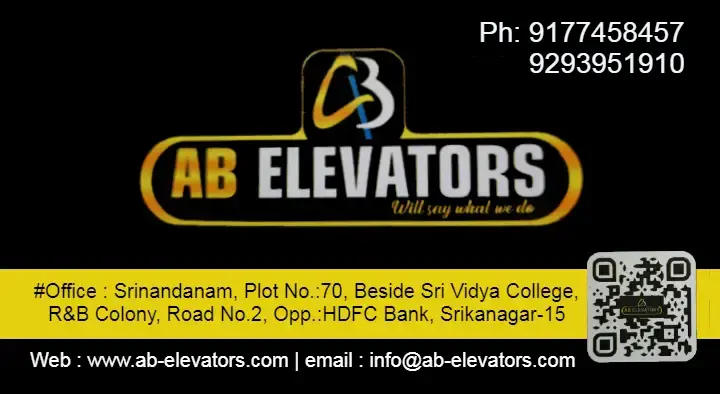 AB Elevators in Ajit Singh Nagar, Vijayawada