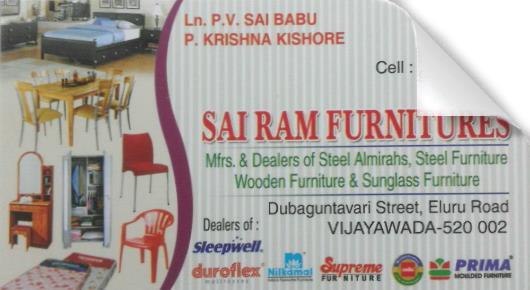 Sri Ram Furnitutes in Eluru Road, vijayawada