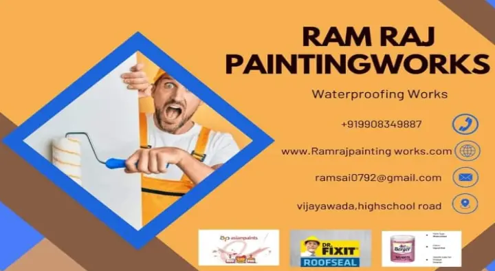Ram Raj Painting Works in High School Road, Vijayawada
