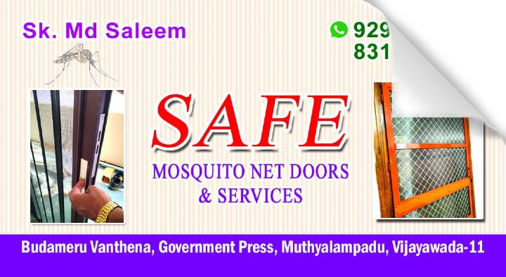 Sleek Frames Manufacturers in Vijayawada (Bezawada) : Safe Mesh Doors in Muthyalampadu