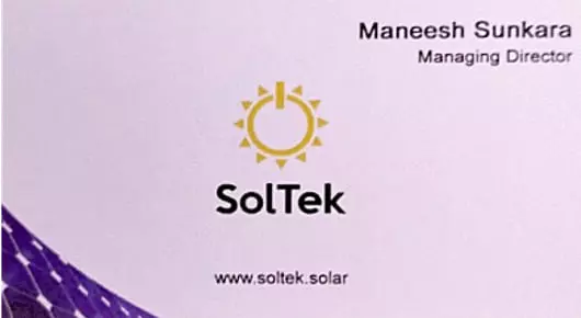 SolTek Photo Voltek Pvt Ltd in New Auto Nagar, Vijayawada