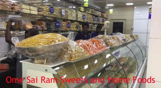 Ome Sai Ram Sweets and Home Foods in Madhura Nagar, Visakhapatnam