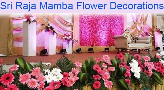 Flower Decorators in Visakhapatnam (Vizag) : Sri Raja Mamba Flower Decorations in China Waltair