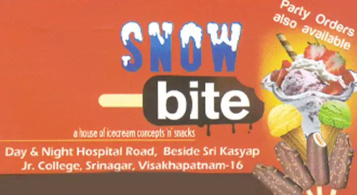 Snow Bite near Srinagar in Visakhapatnam
