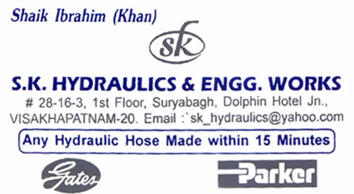 Industrial Hoses in Visakhapatnam (Vizag) : SK Hydraulics and Engg Works in suryabagh