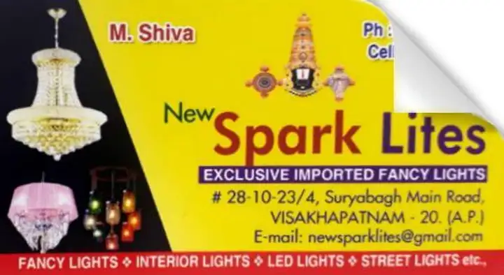 Lighting And Music Systems in Visakhapatnam (Vizag) : New Spark Lites in suryabagh