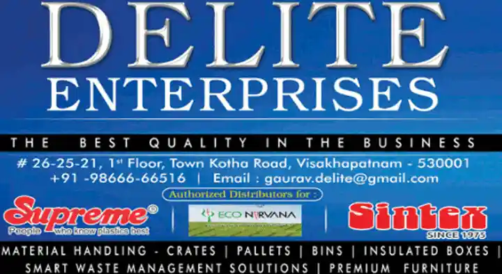 Delite Enterprises in Town Kotha Road, Visakhapatnam