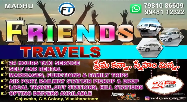 Friends Travels in Gajuwaka, Visakhapatnam