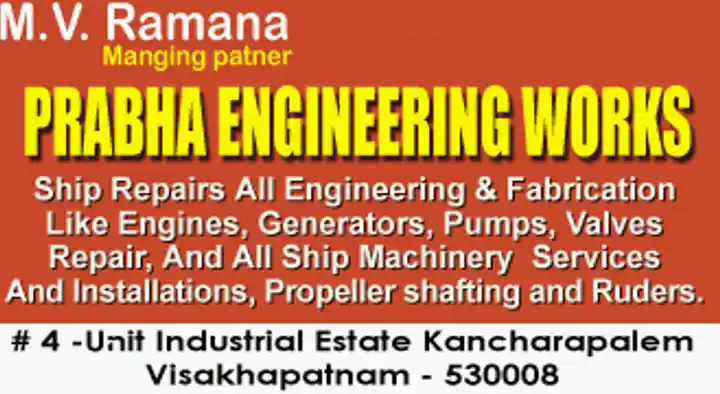 Ship Repair Service in Visakhapatnam (Vizag) : Prabhas Engineering Works in kancharapalem