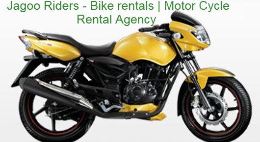 Jagoo Riders   Bike rentals | Motor Cycle Rental Agency in dondaparthy, Visakhapatnam