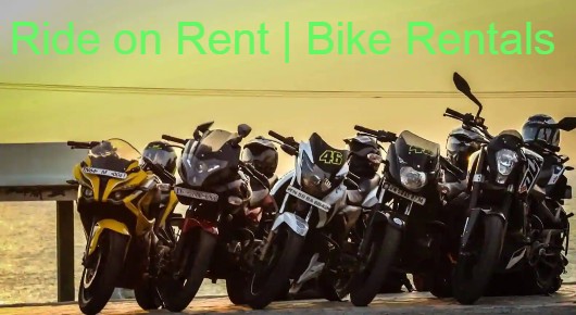 Ride on Rent | Bike Rentals in dondaparthy, Visakhapatnam