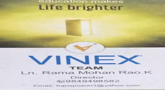 Coaching Centres in Visakhapatnam (Vizag) : Vinex Team in Dwaraka Nagar
