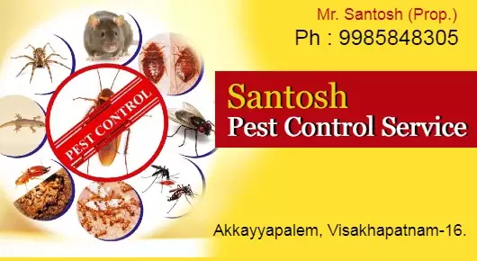 Industrial Pest Control Services in Visakhapatnam (Vizag) : Santosh Pest Control Service in Akkayapalem