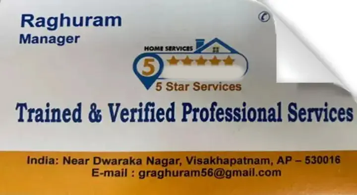 Five Star Services in Dwarakanagar, Visakhapatnam