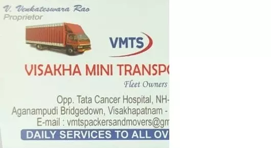 Transport Contractors in Visakhapatnam (Vizag) : Visakha Mini Transport Services in Aganampudi