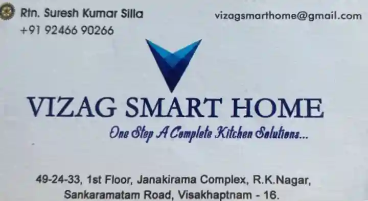 House Interior Works in Visakhapatnam (Vizag) : Vizag Smart Home in Sankaramatam Road