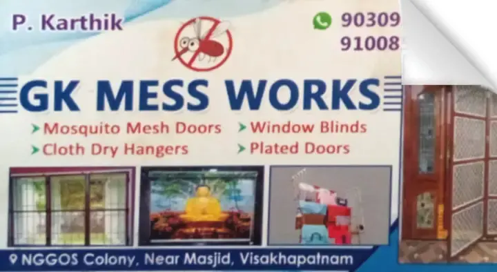GK Mess Works in Nggos Colony, Visakhapatnam