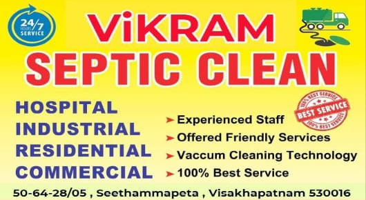 Vikram Septic Clean in Seetammapet, Visakhapatnam