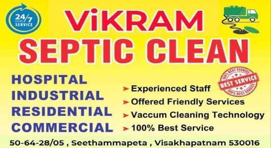 Vikram Septic Clean in Seethammapeta, Visakhapatnam