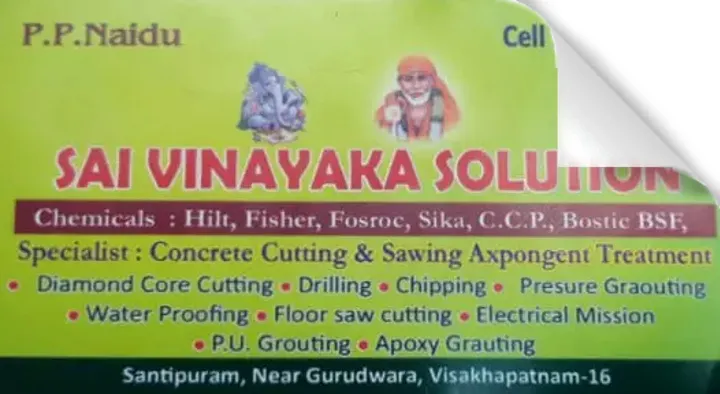 Pressure Grouting Works in Visakhapatnam (Vizag) : Sai Vinayaka Solutions in Santhipuram
