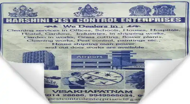 Pest Control Services in Visakhapatnam (Vizag) : Harshini Pest Control Enterprises in NAD New Road