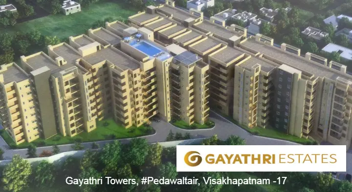 Real Estate Companies in Visakhapatnam (Vizag) : Gayathri Estates in Pedawaltair
