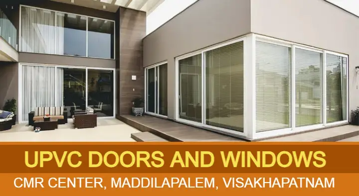 Pvc And Upvc Doors And Windows Dealers in Visakhapatnam (Vizag) : Srinu UPVC windows and doors in Maddilapalam