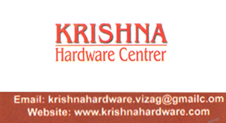 Hardware Shops in Visakhapatnam (Vizag) : Krishna Hardware Centre in Sankaramattam