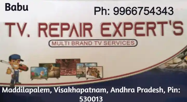 Electronics Home Appliances in Visakhapatnam (Vizag) : TV Repair Experts (Multi Brand TV Services) in Maddilapalem