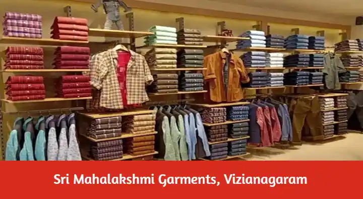 Garment Shops in Vizianagaram : Sri Mahalakshmi Garments in MG Road