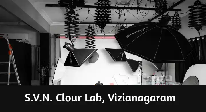 Photo Studios in Vizianagaram  : S.V.N. Clour Lab in MG Road