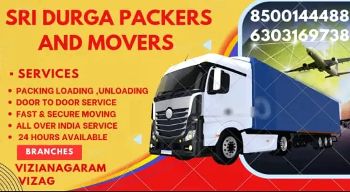 Packers And Movers in Vizianagaram  : Sridurga Packers and Movers in Indira Nagar
