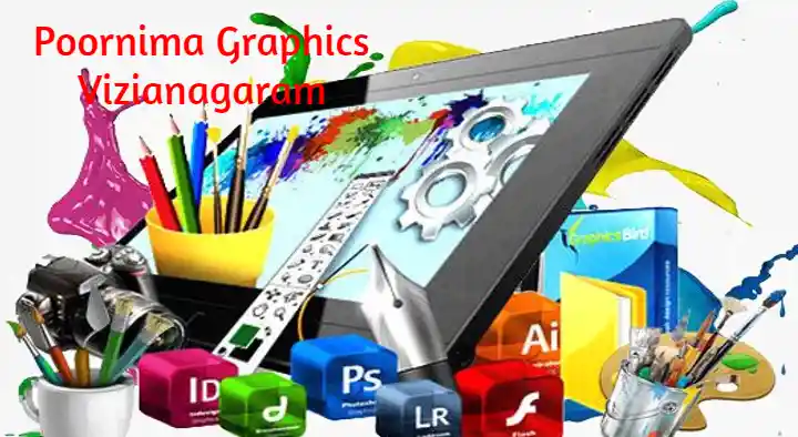 Poornima Graphics in AG Road, Vizianagaram