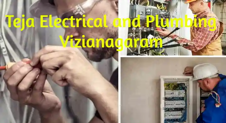 Electricians in Vizianagaram  : Teja Electrical and Plumbing in Balaji Nagar