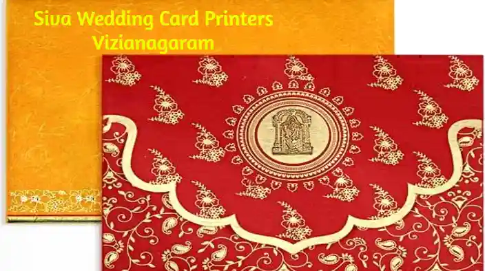 Invitation Cards Printing in Vizianagaram  : Siva Wedding Card Printers in Sivalayam Veedhi