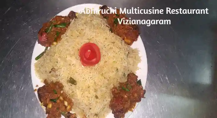 Restaurants in Vizianagaram  : Abhiruchi Multicusine Restaurant in Balaji Nagar