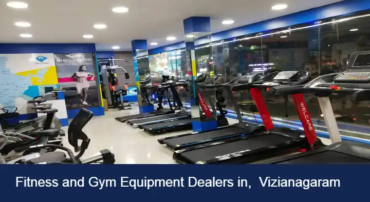 Fitness And Gym Equipment Dealers in Vizianagaram  : Om Sports in MG Road