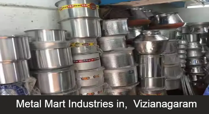 Metal Mart in Vizianagaram  : Sri Lakshmi Ganapathi Metal Stores in Bondada Street