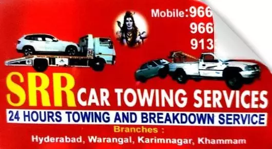 Car Towing Service in Warangal : SRR Car Towing Services in Mulugu Road