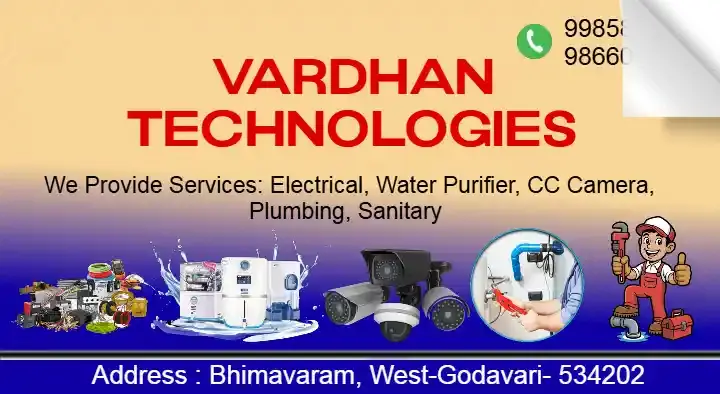 Vardhan Technologies in Bhimavaram, West Godavari