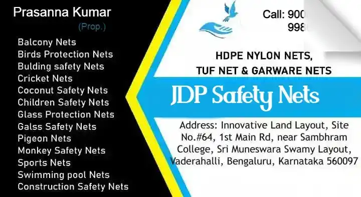 JDP Safety Nets in Vaderahalli, Bengaluru