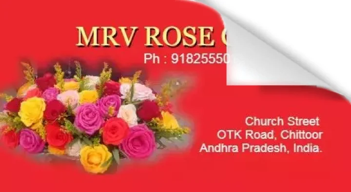 Flower Decorators in Chittoor  : MRV  Rose Center in OTK Road