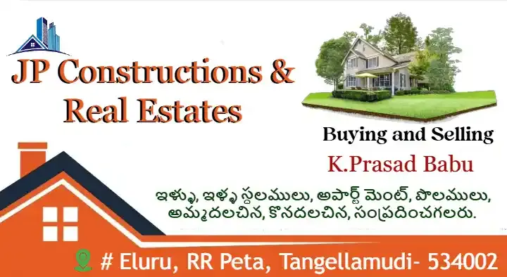 JP Constructions and Real Estates in Ramachandra Rao Pet, Eluru